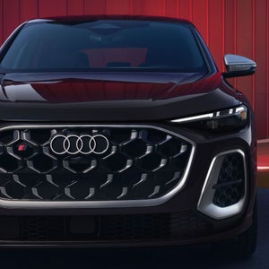 Audi SQ5 Sportback headlights.